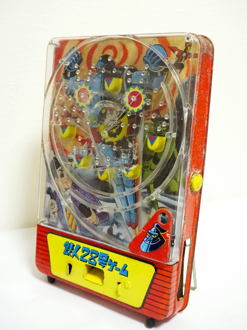 ◇昭和レトロ◇ 旧トミー(TOMY)製 ブリキ玩具 鉄人28号ゲーム ◇昭和レトロ◇ 旧トミー(TOMY)製 ブリキ玩具 鉄人28号ゲーム