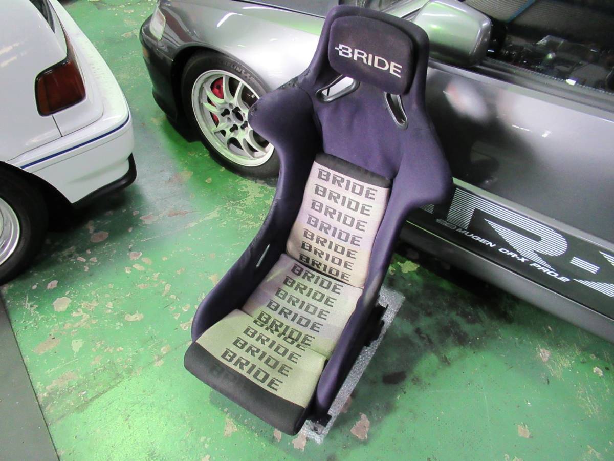 DEEPS* receipt limitation EK9 Civic type R bride BRIDE full backet seat rail set driver`s seat * inspection )EK2 EK3 EK4 B16A B16B