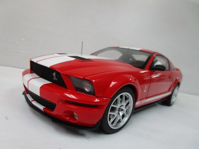 オートアート 1/18 フォード シェルビー コブラ GT500 レッド/ホワイト