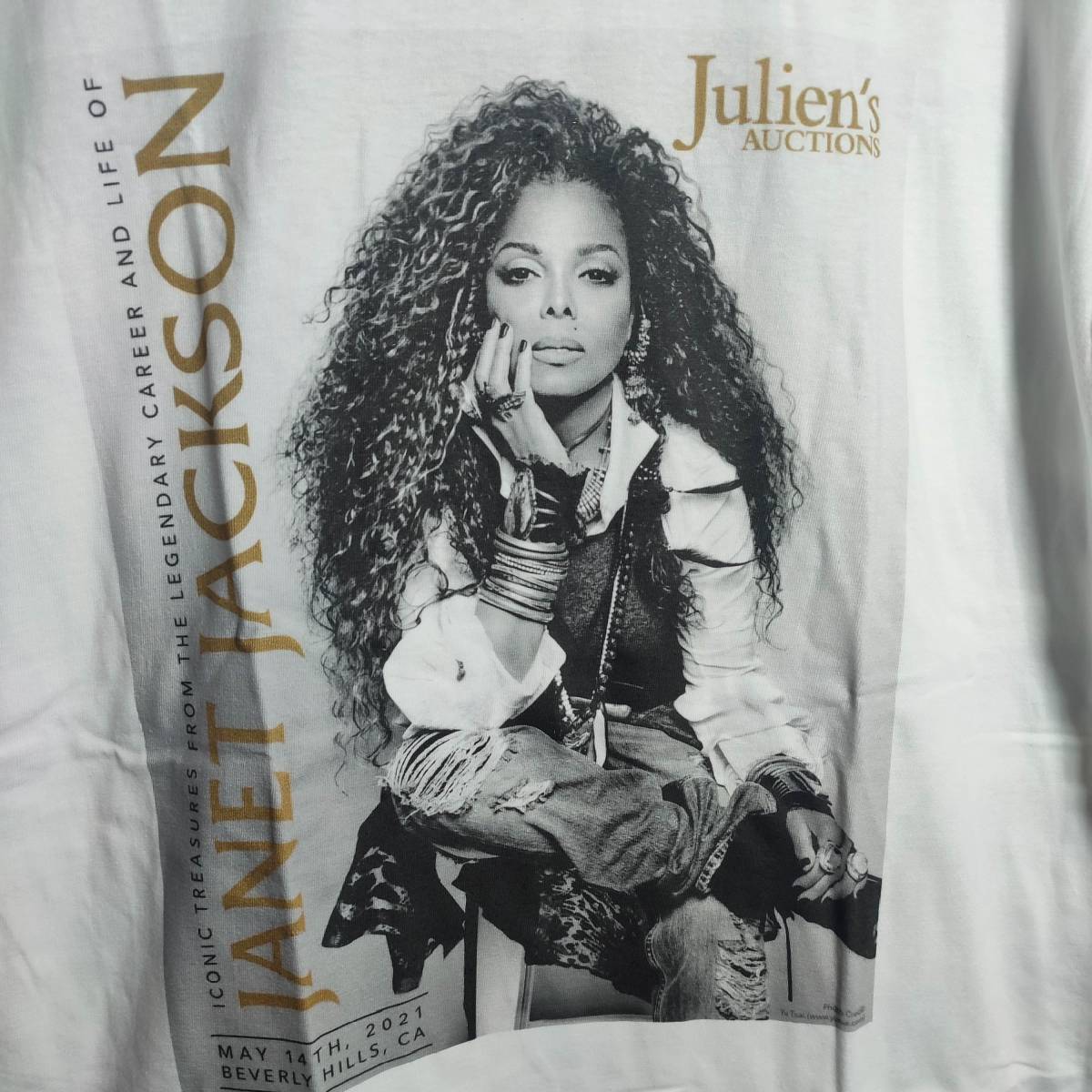 Janet Jackson (ジャネットジャクソン)2021年ツアー BIGプリントT
