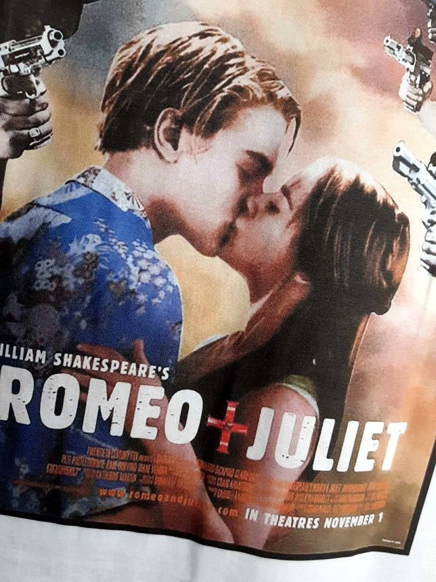 映画『ロミオ+ジュリエット (ROMEO+JULIET)』Tシャツ【Mサイズ 映画『ロミオ+ジュリエット (ROMEO+JULIET)』Tシャツ【Mサイズ