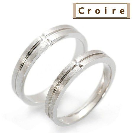 通販激安】 Croire クロワール クロア ペアリング ダイヤモンド