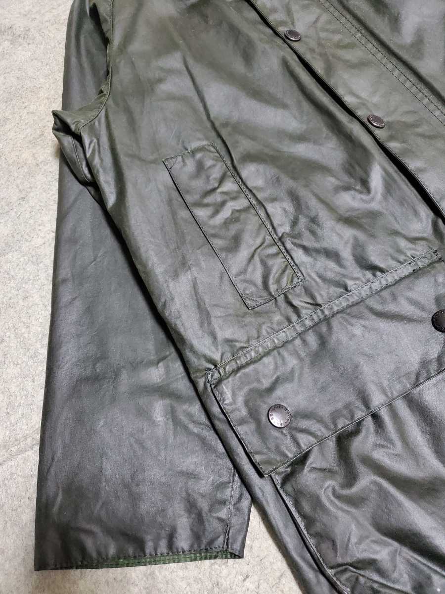 ミント 90s 希少サイズ 36 バブアー ゲームフェア セージ Barbour
