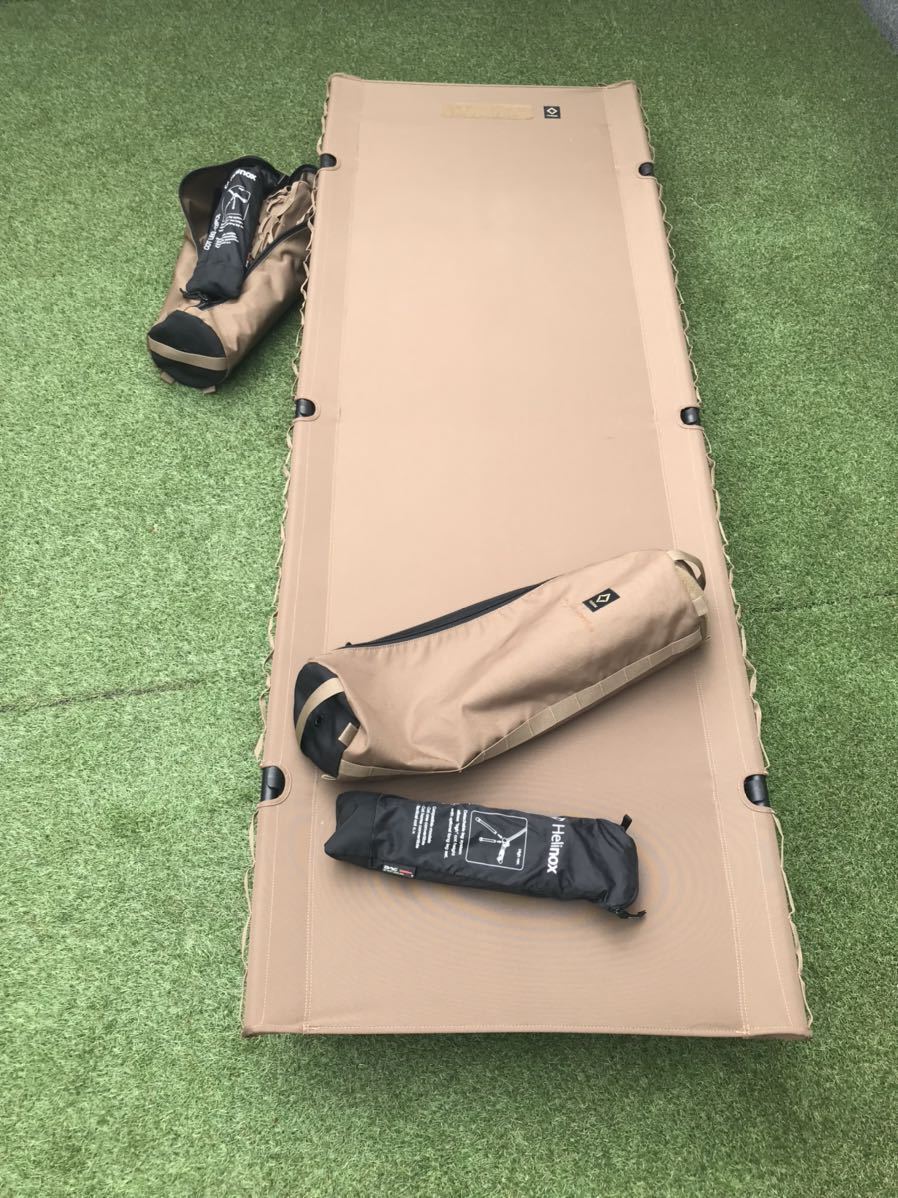 ヘリノックス タクティカルコット コヨーテカラー コットレッグ 付き