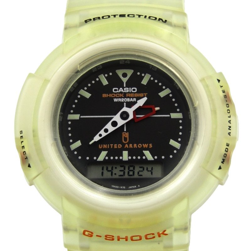 CASIO G-SHOCK Gショック AW-500BUA-1E ユナイテッドアローズ 25th 第2弾 UNITED ARROWS デジアナ CL 43003400_画像1