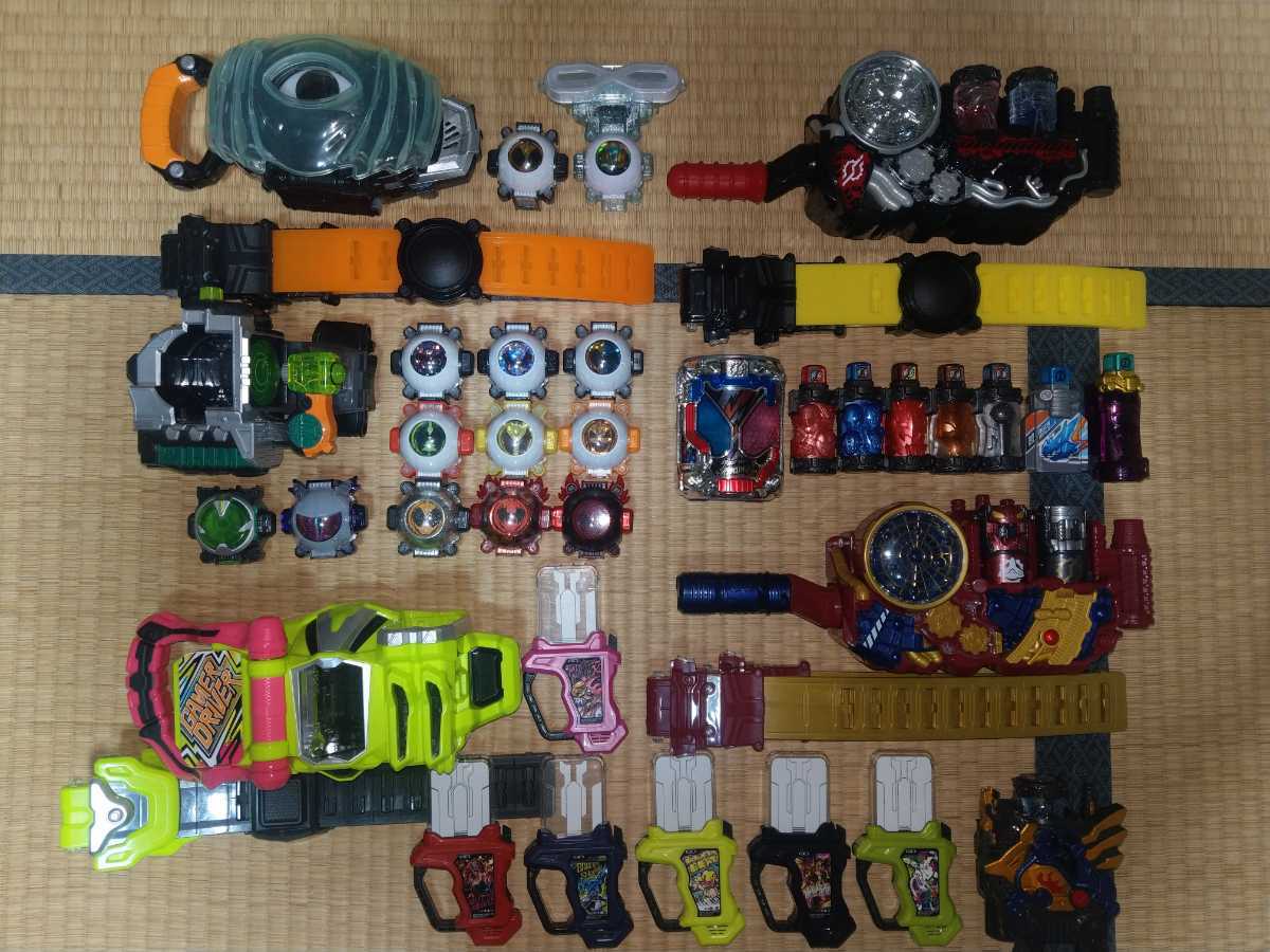 1円スタート! レア多数 DX 変身ベルト 仮面ライダー ゴースト 1円スタート! レア多数 DX 変身ベルト 仮面ライダー ゴースト