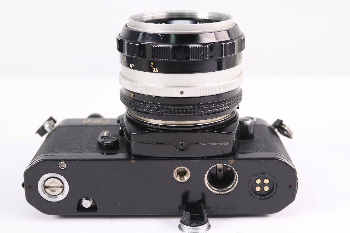 【ジャンク品】NIKON ニコン FE2 NIKKOR-S AUTO 50mm F1.4/ZOOM-NIKKOR 35-70mm F3.3-4.5 一眼レフ フィルム カメラ 単焦点 ズーム レンズ _画像6