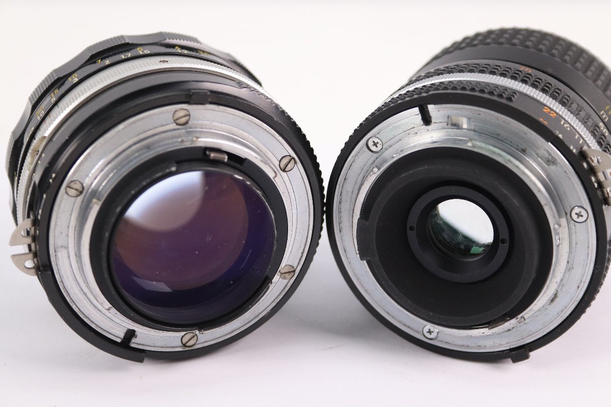 【ジャンク品】NIKON ニコン FE2 NIKKOR-S AUTO 50mm F1.4/ZOOM-NIKKOR 35-70mm F3.3-4.5 一眼レフ フィルム カメラ 単焦点 ズーム レンズ _画像9