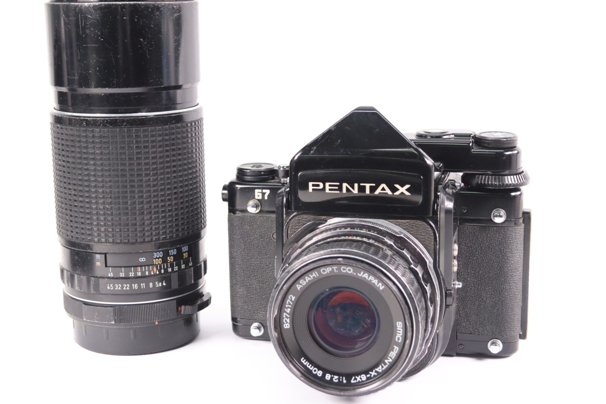 PENTAX 67 TTL ペンタックス 中判 フィルムカメラ + Super-Multi 