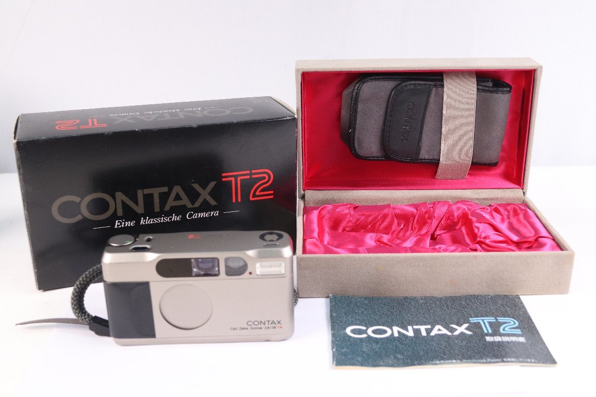 CONTAX コンタックス T2 CARL ZEISS SONNAR 38mm F2.8 コンパクト