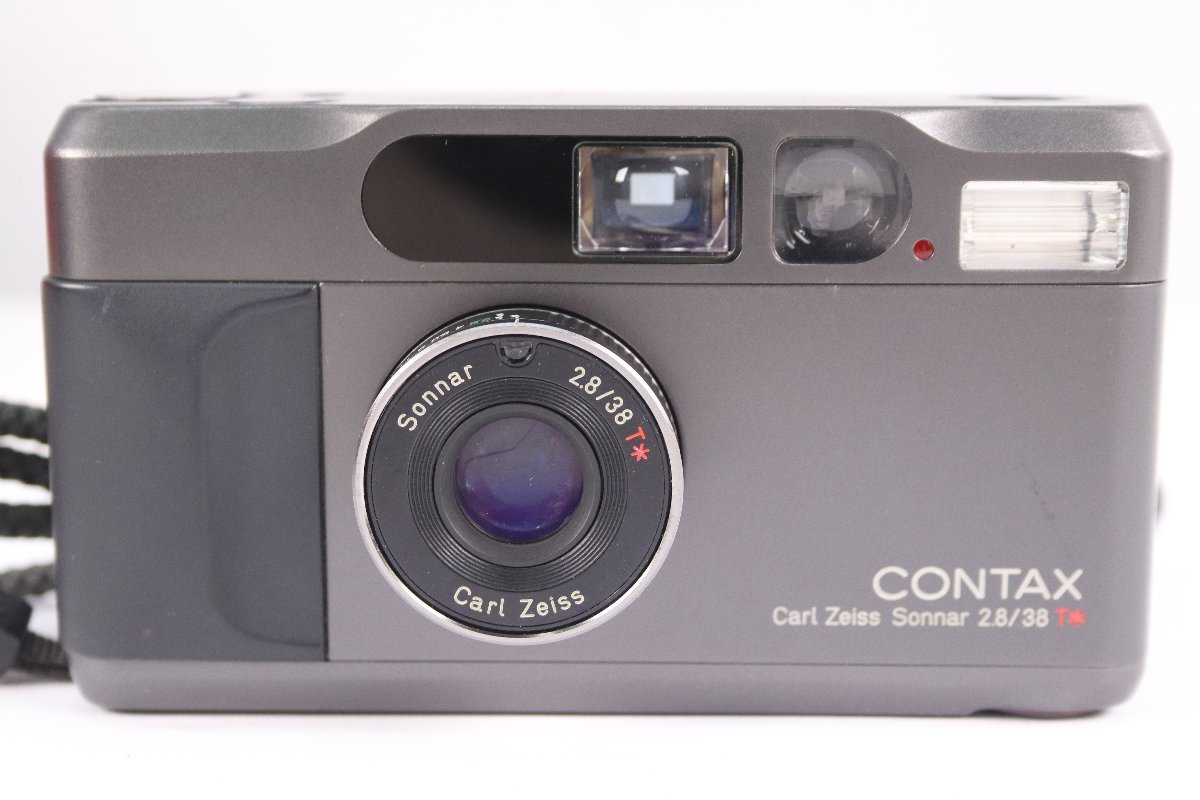 CONTAX コンタックス T2 Carl Zeiss Sonnar 38mm F2.8 T* コンパクトカメラ フィルムカメラ 36993-Y_画像2