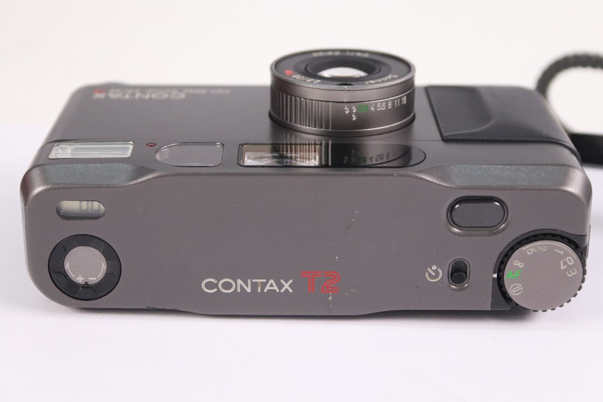 CONTAX コンタックス T2 Carl Zeiss Sonnar 38mm F2.8 T* コンパクトカメラ フィルムカメラ 36993-Y_画像6
