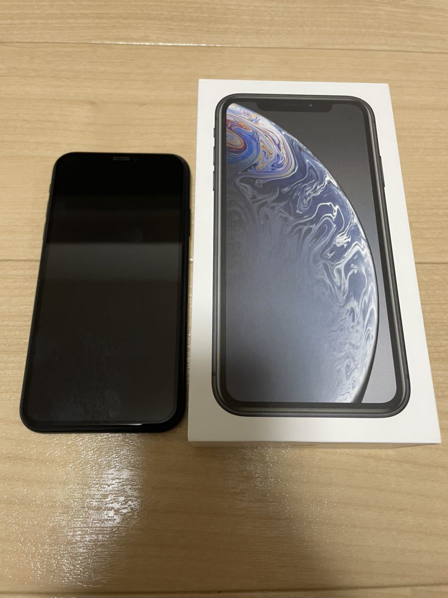 ヤフオク! - iPhone XR SIMフリー BLACK 64GB