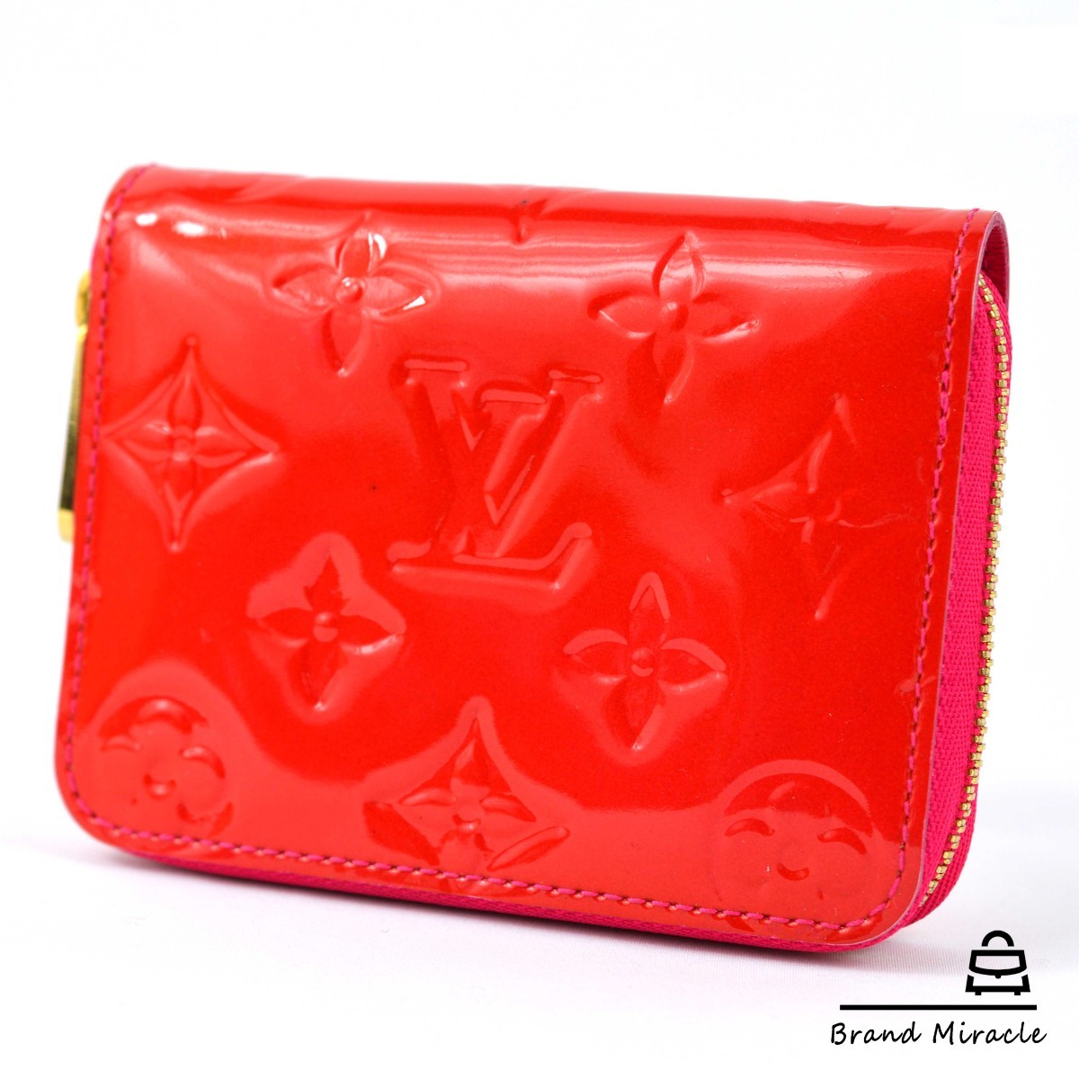 美品】LOUIS VUITTON ルイヴィトン モノグラム ヴェルニ ジッピー