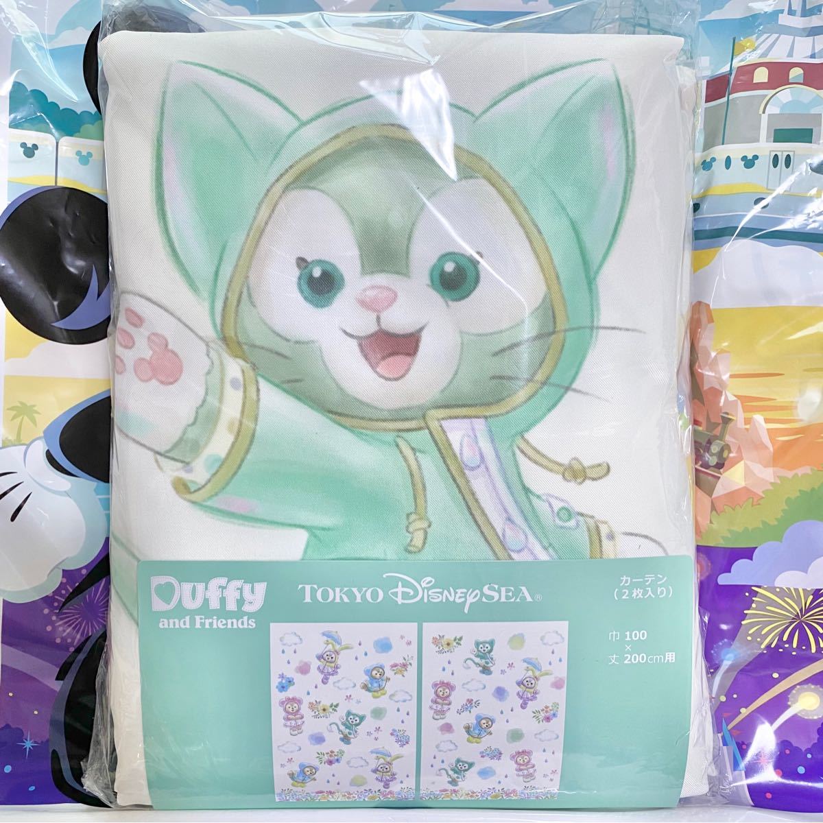 最適な材料 ダッフィー レイニーデイズ カーテン asakusa.sub.jp