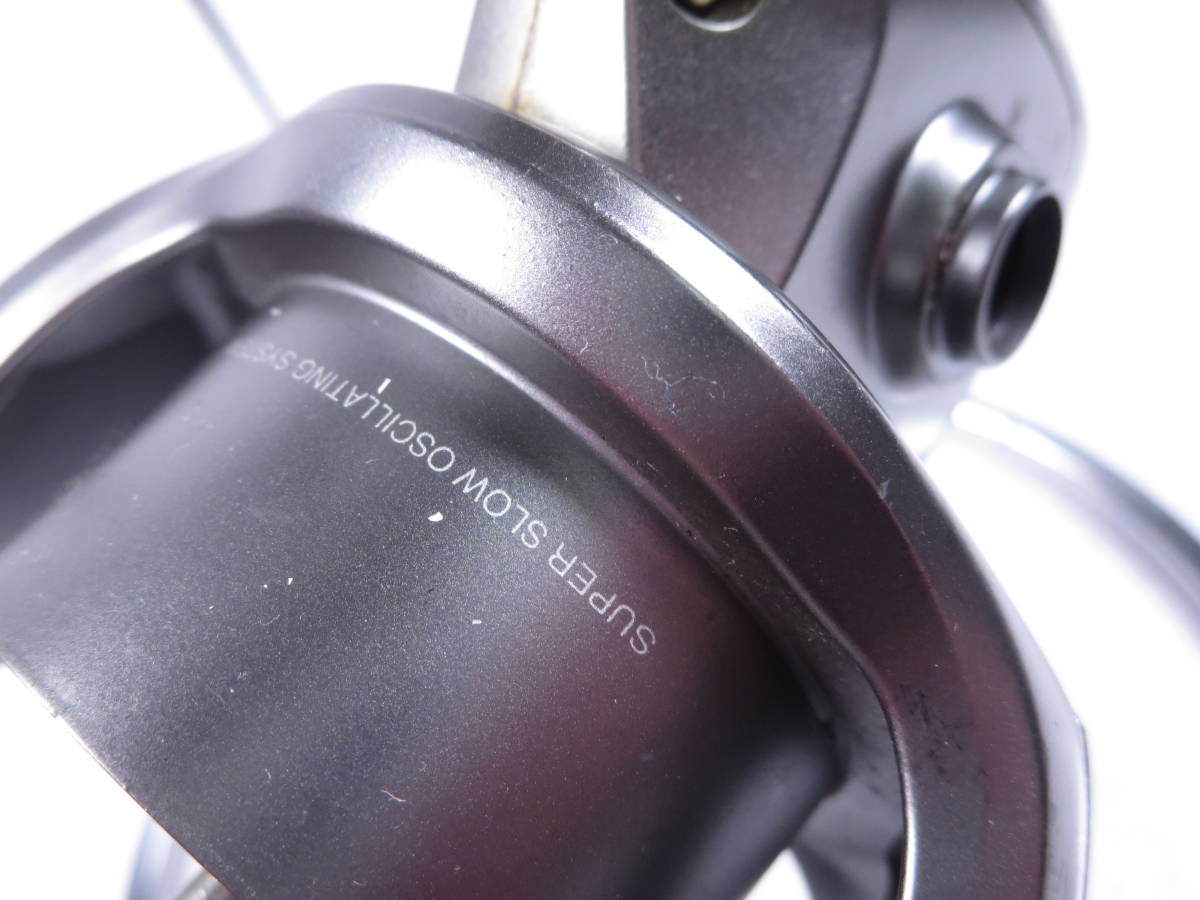 寫亙【廃盤パーツ】シマノ 02 ツインパワー 8000HG ハイギア 【純正 ボディー 本体】Shimano TWINPOWER 日本製 ジギング カゴ1205-1の画像5