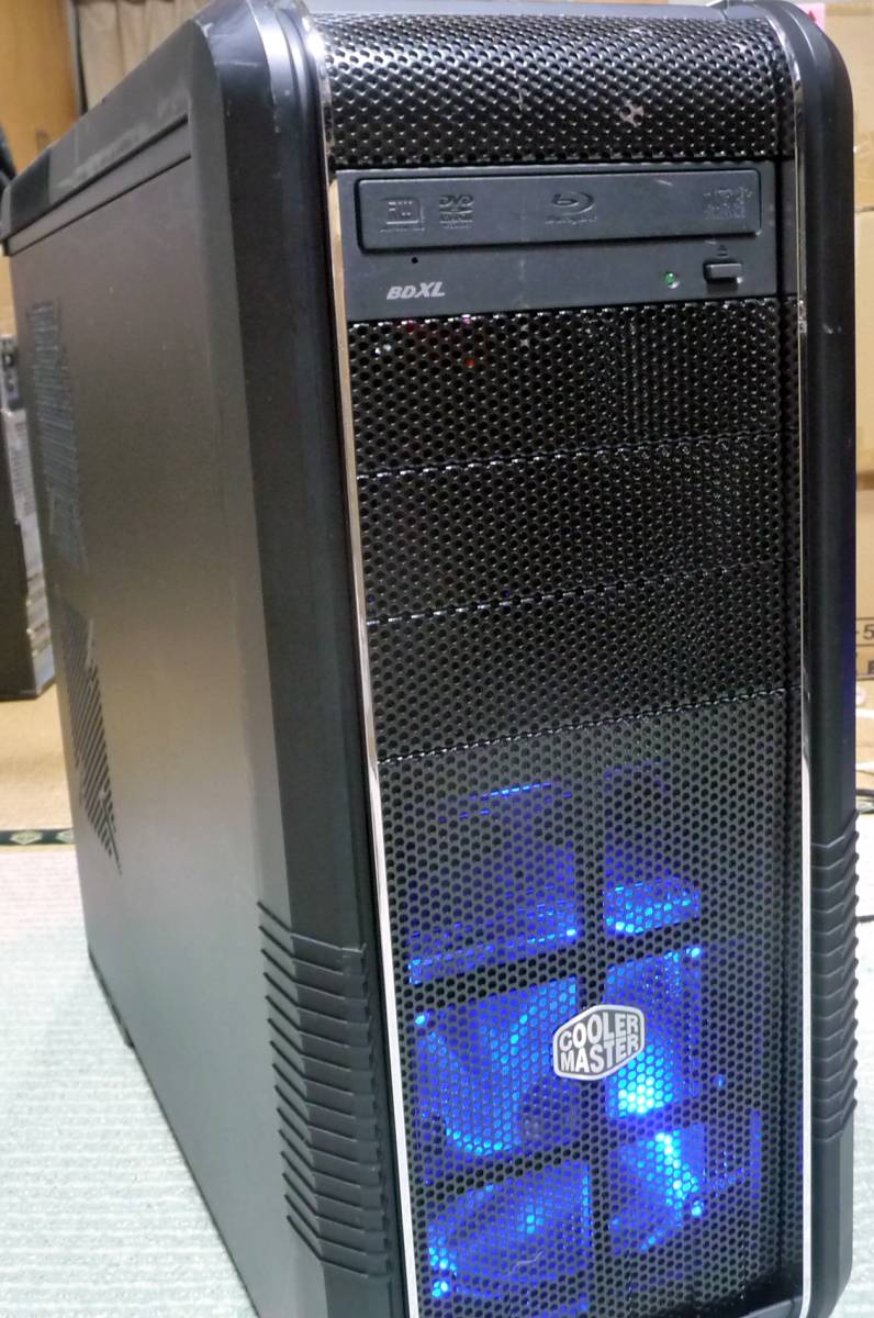 ゲーミングPC、水冷 i7-3770K、高性能 GTX670、大容量メモリ16GB、SSD