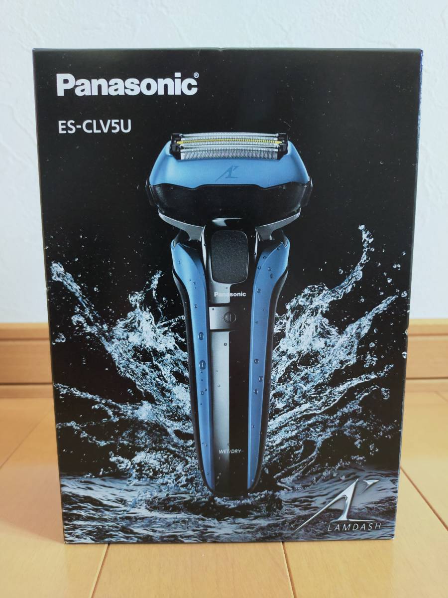Panasonic ES-CLV5U-A BLUE シェーバー-