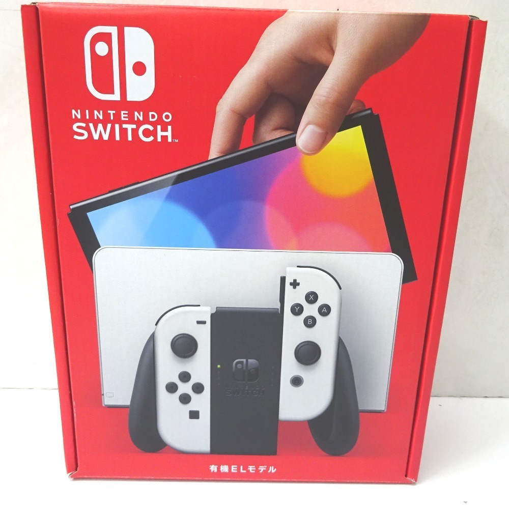 レッド系【最安値挑戦】 【美品】Nintendo Switch 有機ELモデル 