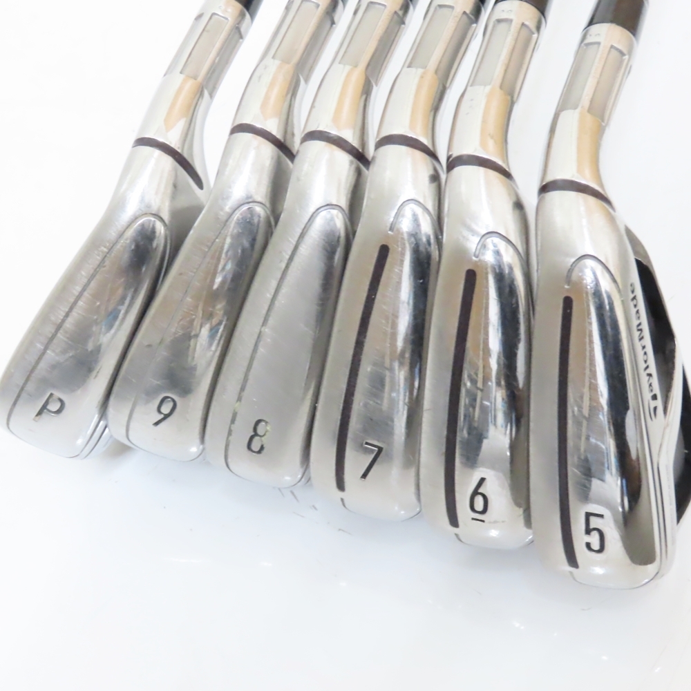 Ts448731 テーラーメイド ゴルフクラブアイアンセット M6 FUBUKI TM6 Flex-S TaylorMade 中古_画像3