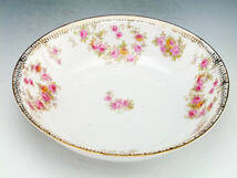 ◎希少　ｃ110-13　オールド　NORITAKE　銘品!!　ノリタケ1912年M-Nippon印・金彩ガーランド装飾紋深皿 _画像3