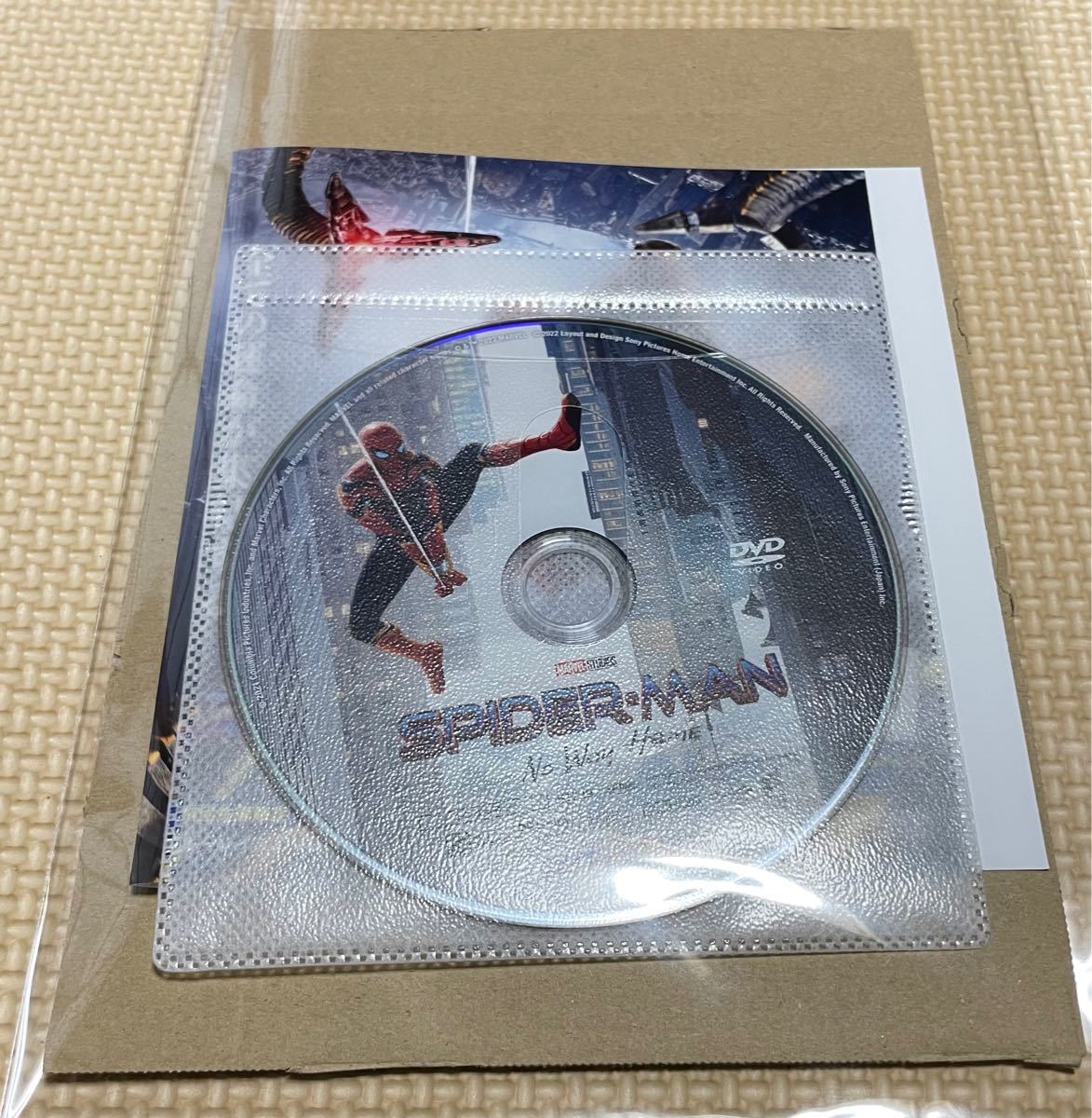 スパイダーマン ノー ホーム 22米 DVDのみ