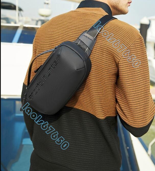 欧米風 防水 ショルダーバッグ メッセンジャーバッグ 機能性 メンズ スポーツ チェストバッグ ポータブル機能性バッグ