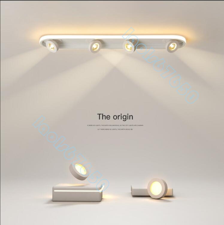 天井照明 LED スポットライト 照明器具 おしゃれ 北欧 リビング ダイニング照明 シーリングスポットライト 4灯-三色ライト_画像9