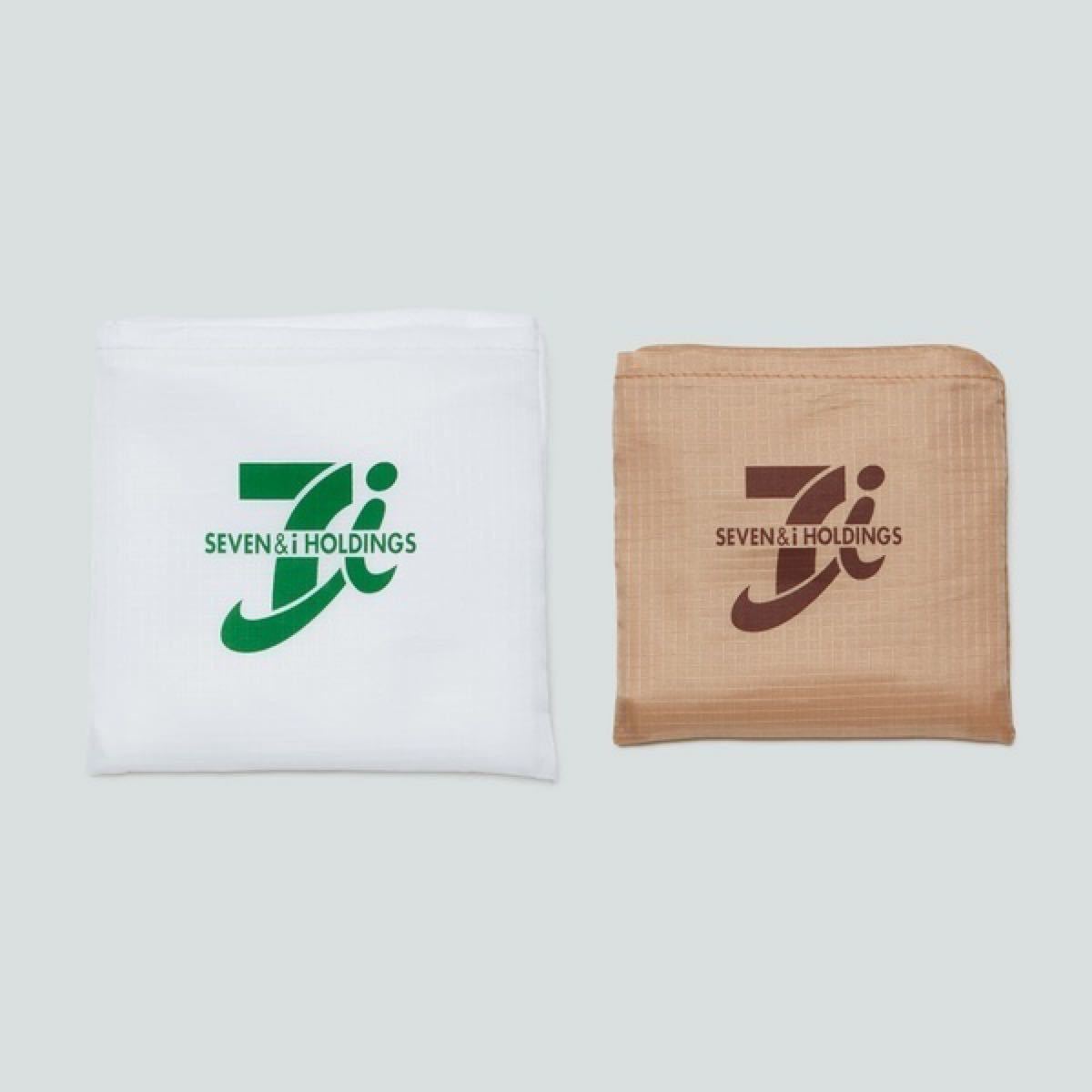 【新品】セブン‐イレブンレジ袋風エコバッグ（２個セット）