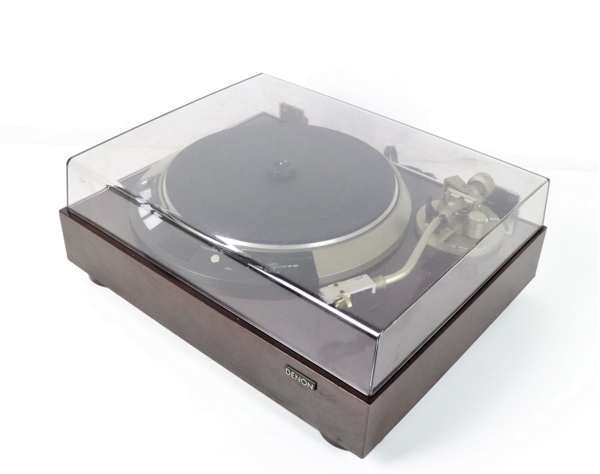 【通電OK】DENON DP-60L デノン DIRECT DRIVE RECORD PLAYER ターンテーブル レコードプレーヤー デンオン 音楽 昭和 レトロ 010JGPL34_画像8