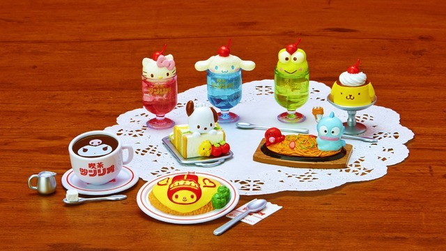 喫茶サンリオ シークレットミニチュア マスコット 全8種類 ... 喫茶サンリオ シークレットミニチュア マスコット 全8種類 ...