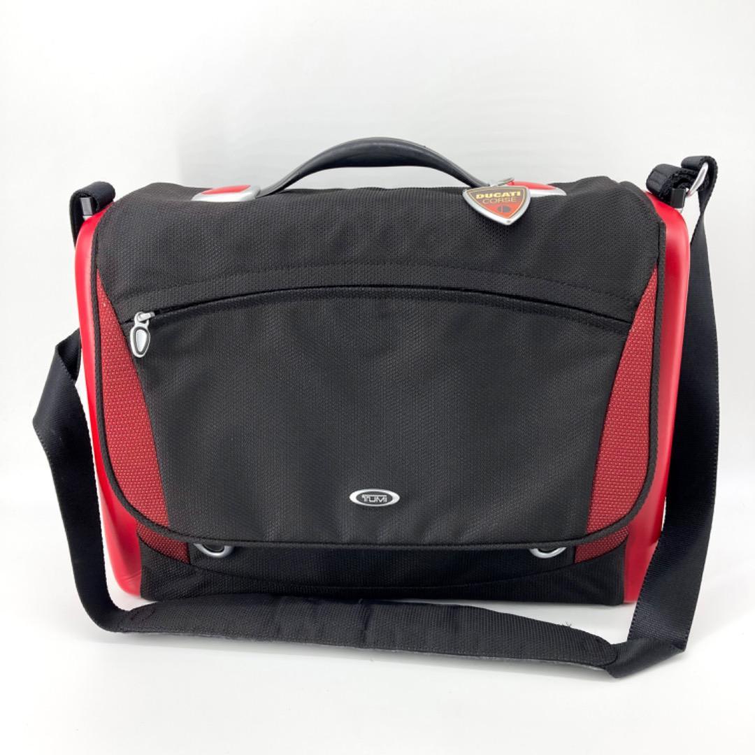 美品】TUMI × DUCATI T3 メッセンジャーバッグ-