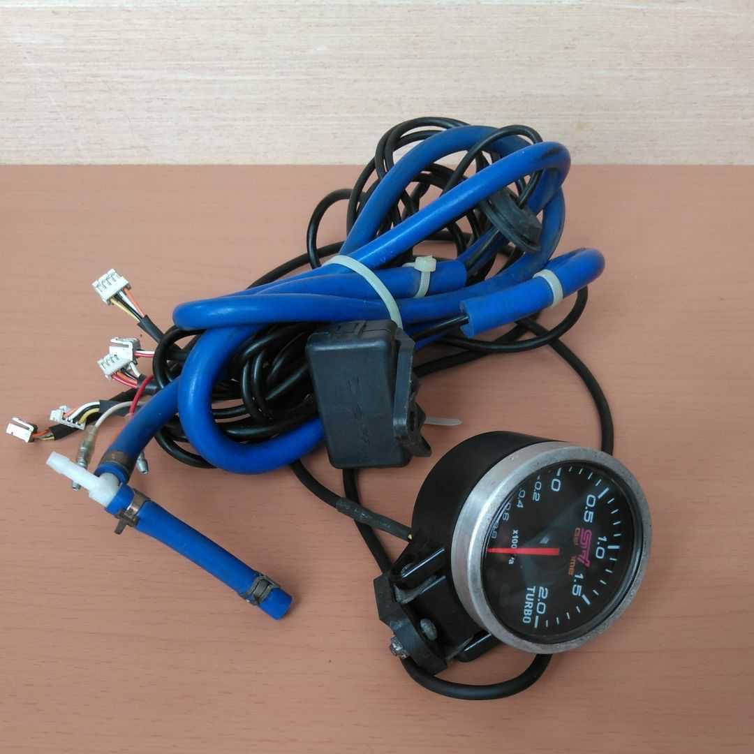 絶版 希少 STI Genome ゲノム 3連メーター 油温 ブースト 油圧 GDB WRX
