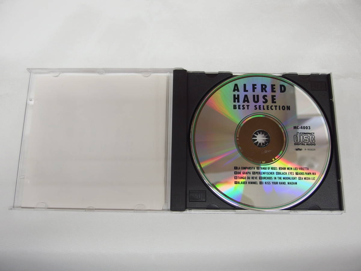 CD / ALFRED HAUSE ●BEST SELECTION / ALFRED HAUSE / 『D37』 / 中古_画像4