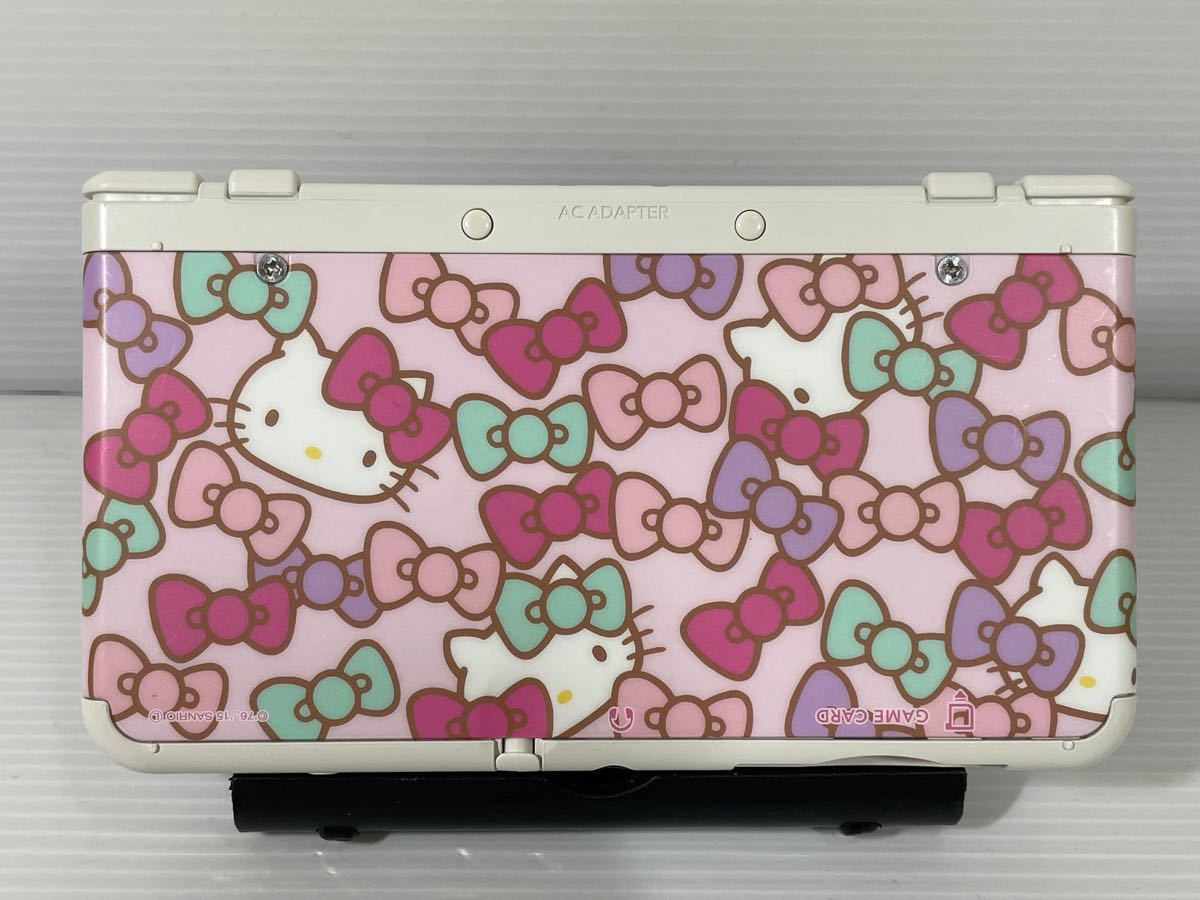 【液晶美品】Newニンテンドー3DS ハローキティー きせかえ 本体 動作確認済