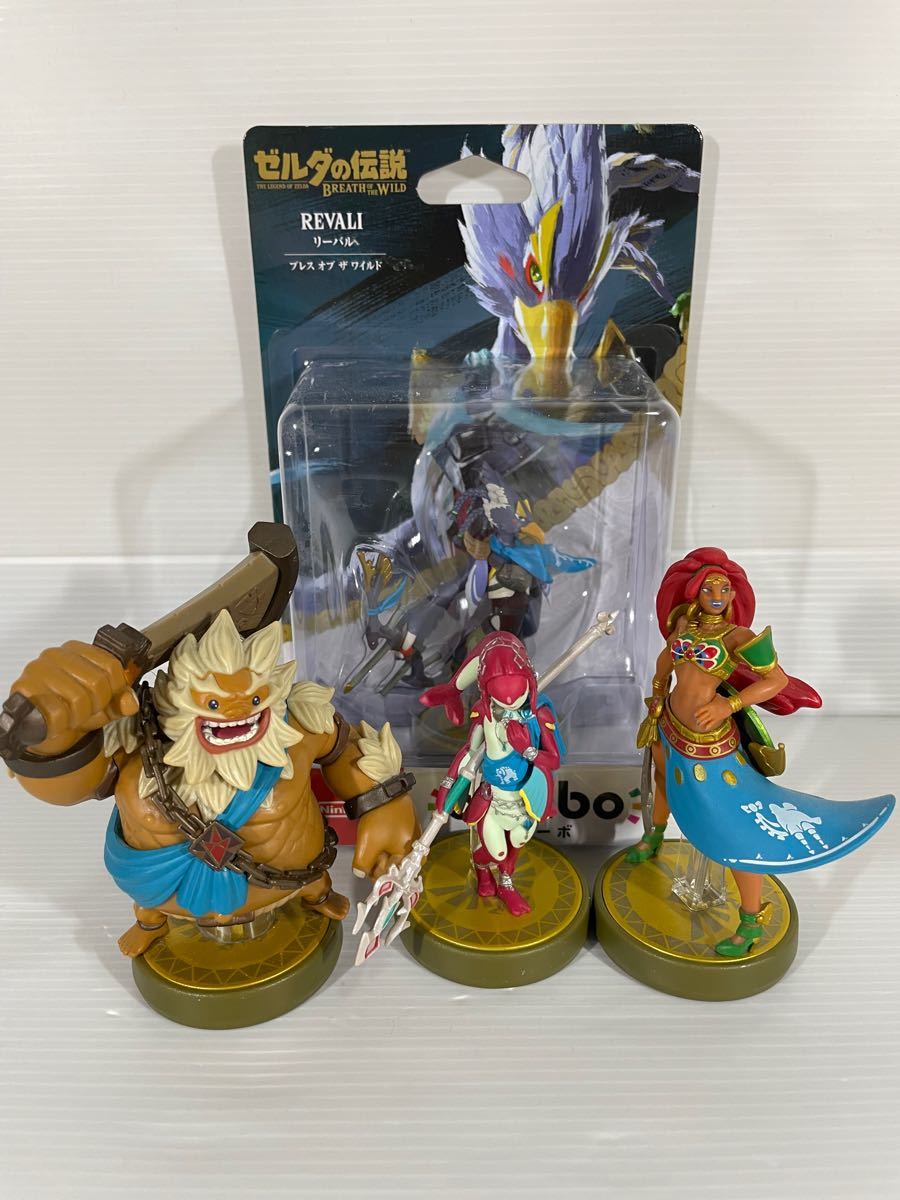 新品・匿名配送】ゼルダの伝説 amiibo 四人の英傑セット【スピード発送