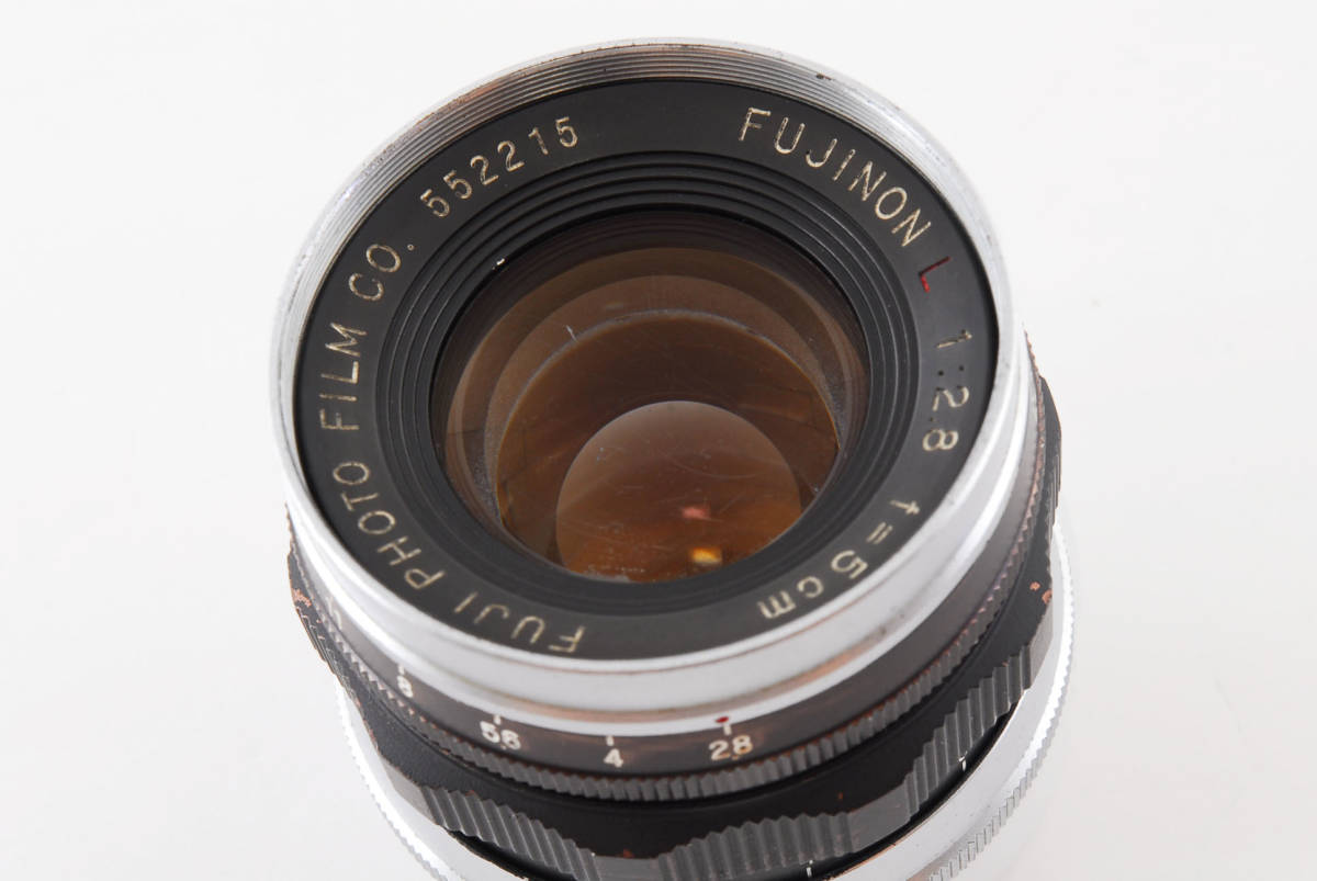 Fuji フジ Fujinon L 5cm 50mm f/2.8 L39 Leica ライカ Screw マウント マニュアルフォーカス 単焦点 カメラレンズ A113_画像10