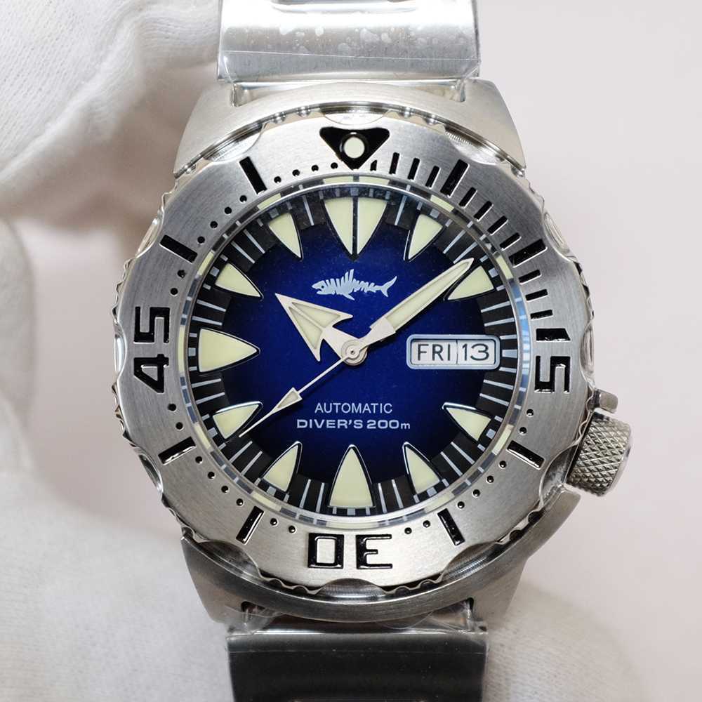 ♪新品・送料無料 SHARK シャークダイバー ブラックモンスター ブルー