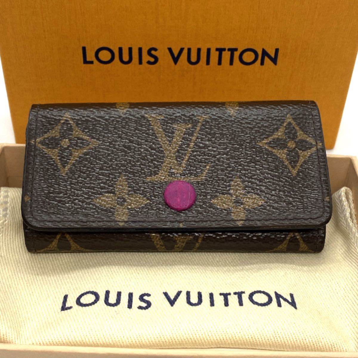 国産品 ミュルティクレ モノグラム ヴィトン ルイ VUITTON LOUIS 4