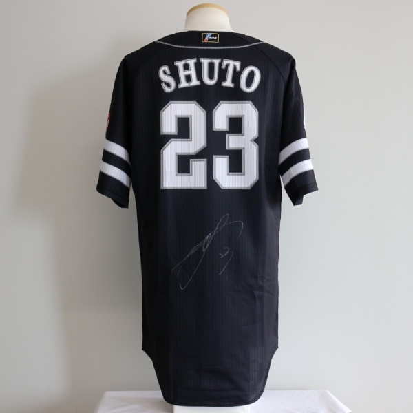 [ благотворительность ] Fukuoka SoftBank Hawks . восток . столица игрок форма ( visitor )