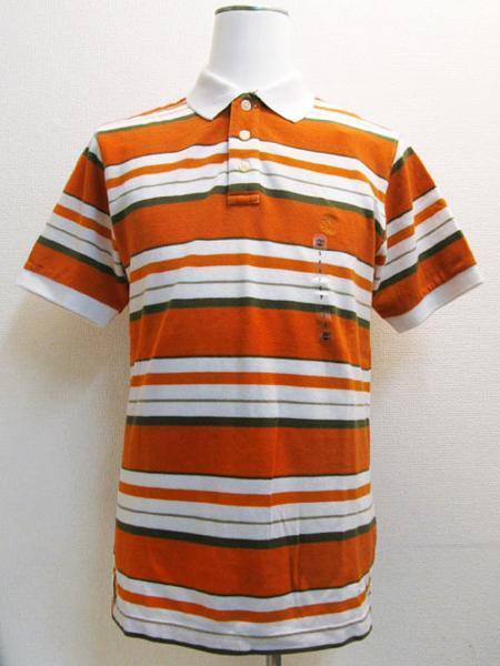 Timberland окантовка рубашка-поло с коротким рукавом оранжевый orange x зеленый зеленый мужской M / US Timberland Tee мужчина 