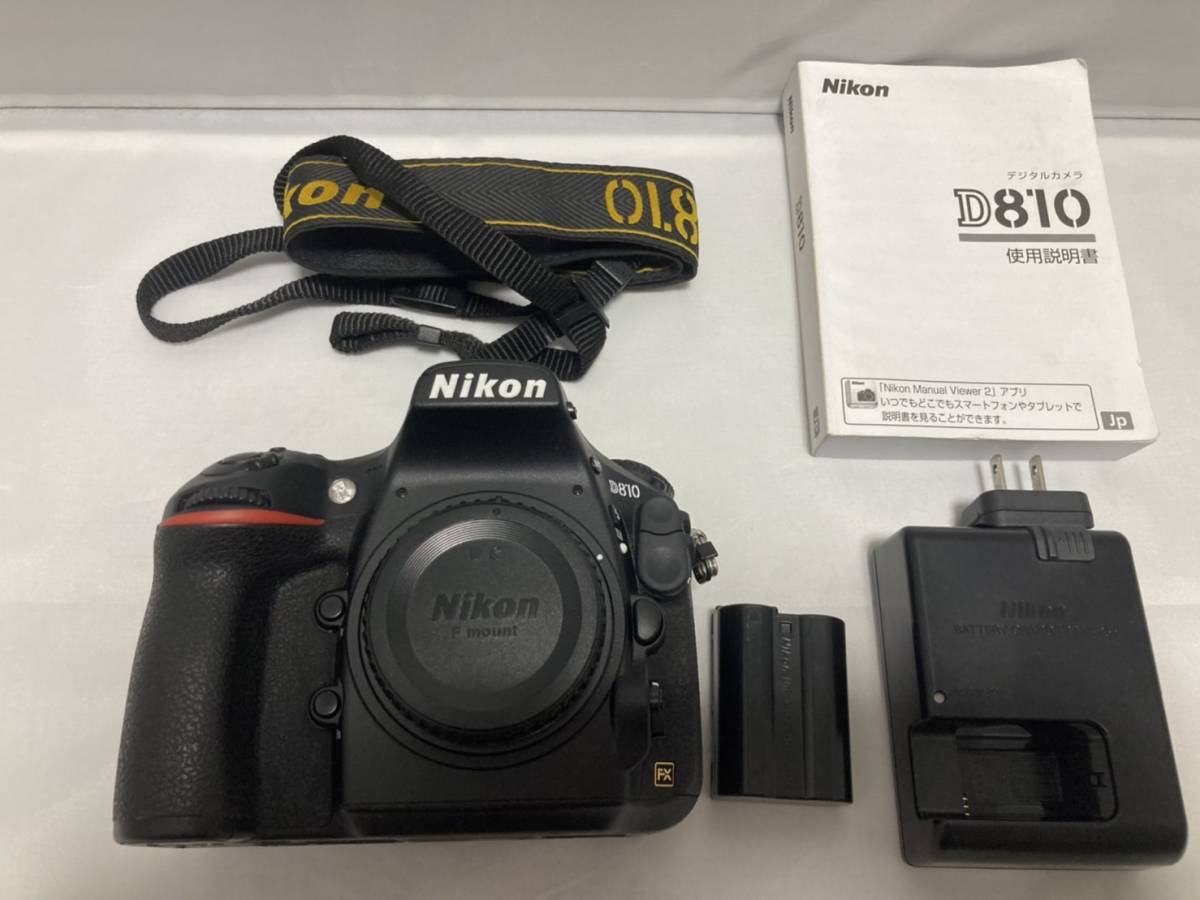 【極上美品 ショット数少なめ!】Nikon ニコン D810 ボディ bpbd