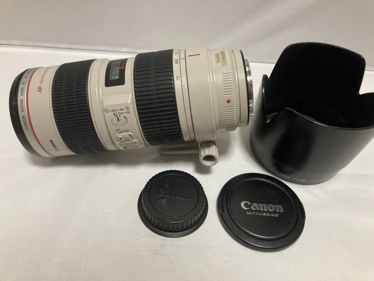 完動品】超人気 キャノン Canon EF 70-200mm F2.8L IS USM www