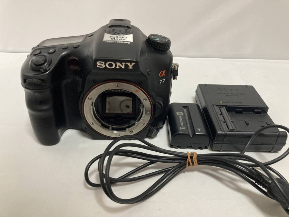 完動品】超人気! ソニー SONY α77 ボディ SLT-A77V【2430万画素】 www