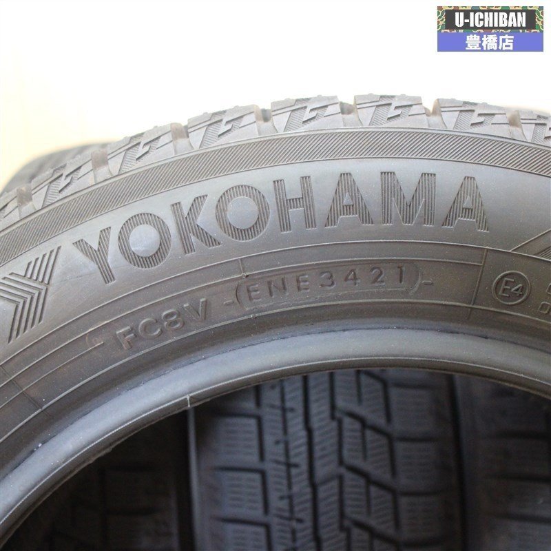 良品 155/65R14 中古スタッドレスタイヤ4本セット 2021年製 N-BOX タント スペーシア 等 軽自動車に ヨコハマ アイスガードiG60 005_画像8