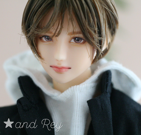 ☆1/6カスタムヘッド『ミコト』☆ Yahoo!オークション - and Rey 1/6カスタムドールヘッド「ミキト