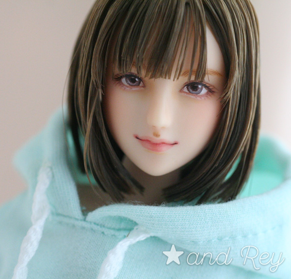 Yahoo!オークション - and Rey 1/6カスタムドールヘッド「夏奈 Yahoo!オークション - and Rey 1/6カスタムドールヘッド「夏奈
