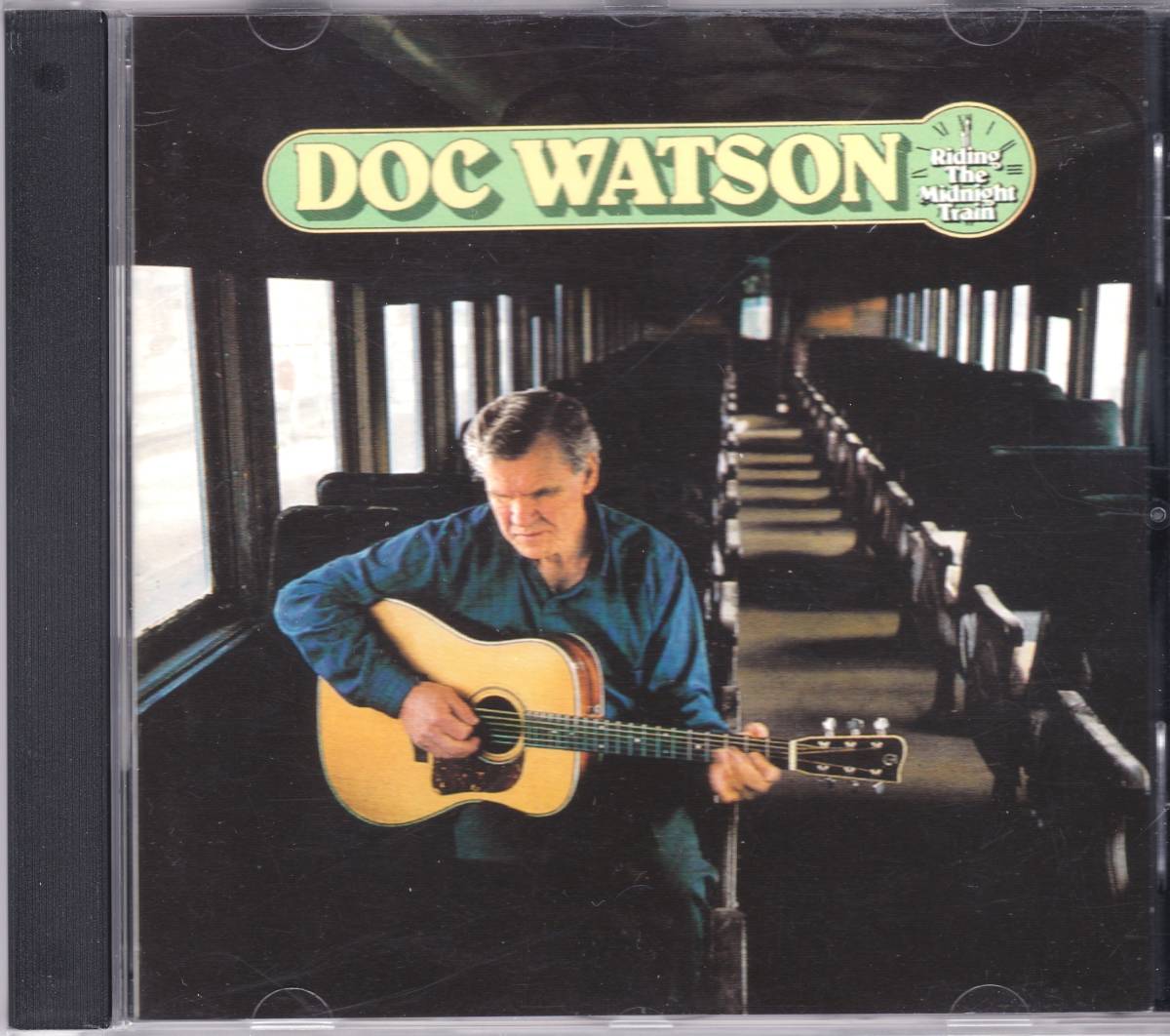 ☆DOC WATSON(ドック・ワトソン)/Riding The Midnight Train◆86年発表のMerle Watson＆Sam Bush＆Bela Fleck参加の大名盤◇高音質盤＆レア_画像1