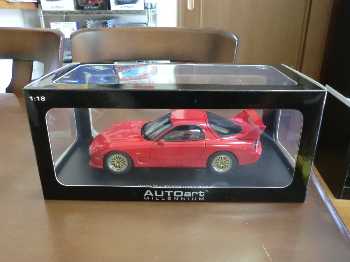 1/18 マツダ アンフィニ RX-7 FD3S チューンドバージョン レッド Mazda