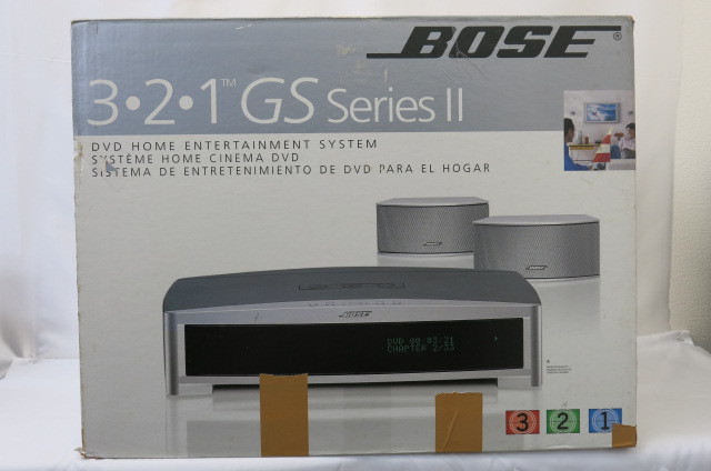 BOSE ボーズ 【3・2・1 GS SeriesⅡ】 DVDホームシアターシステム